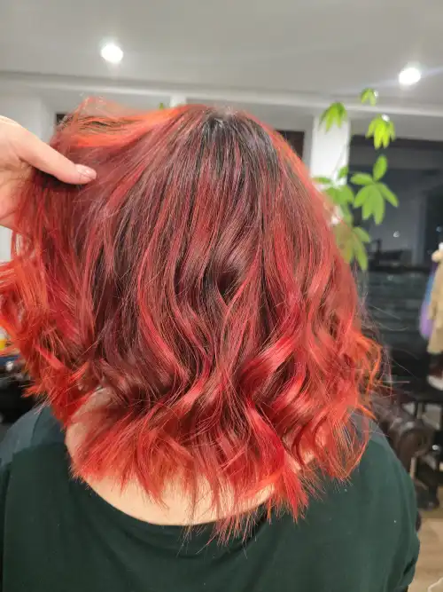 Koloryzacja włosów Airtouch - koloryzacja artystyczna, farbowanie włosów Warszawa